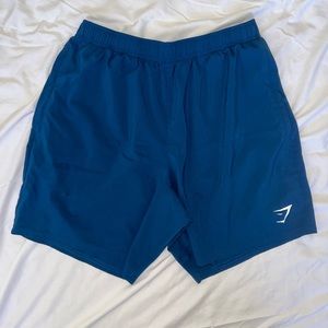 GYMSHARK ARRIVAL SHORTS - Blue size Medium